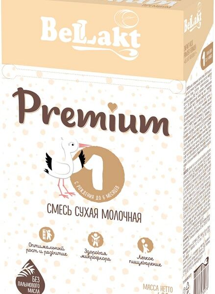 Смесь Bellakt Premium 1 молочная 400г
