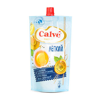 Соус майонезный Calve Лёгкий 20%