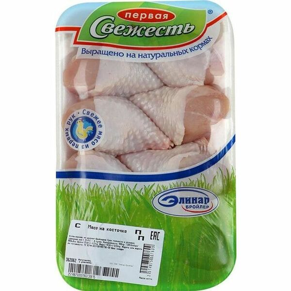 Мясо цыпленка Первая Свежесть на косточке