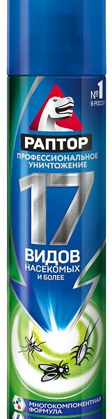 Аэрозоль Раптор от насекомых универсальный 275мл