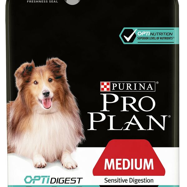 Pro Plan Medium Adult Sensitive Digestion для взрослых собак средних пород Ягненок