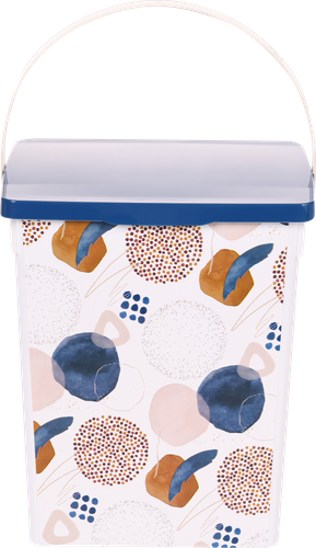 

Контейнер для стирального порошка ПОЛИМЕРБЫТ Autumn blues, 5л