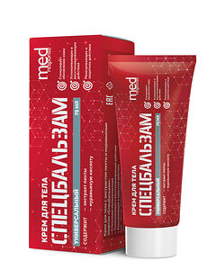 Medresponse Спецбальзам крем для тела с экстрактом пихты и муравьиным спиртом 75 мл