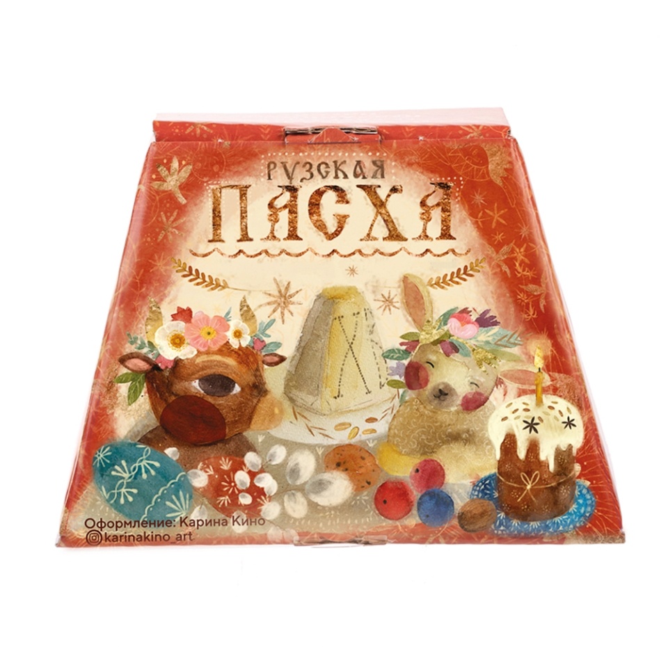 

Пасха творожная с ягодами и орехами 23%, 780г