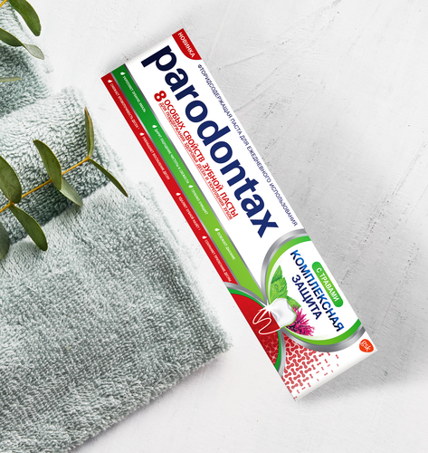 

Зубная паста Parodontax Комплексная защита с травами 75 мл