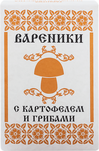 

Вареники МК Чайковский с картофелем и грибами 450 г