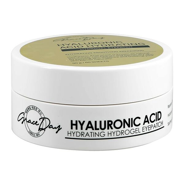 Патчи для глаз Grace Day гидрогелевые с гиалуроновой кислотой увлажняющие 60 шт 90г