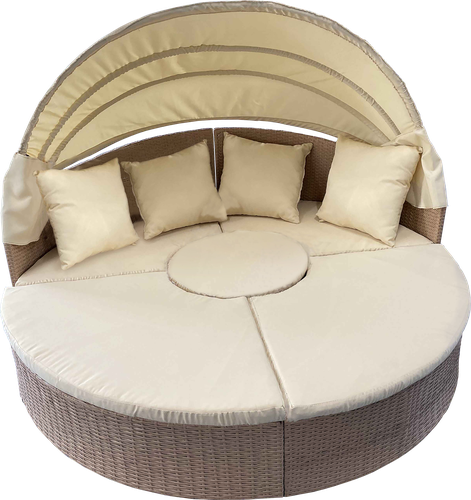 

Набор садовой мебели Giardino Club трансформер d=180 см искусственный ротанг арт. 390364