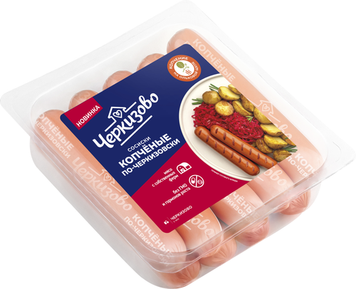 

Сосиски копчёные Черкизово по-черкизовски 400 г