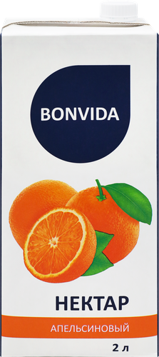 

Нектар Bonvida Апельсиновый 2 л