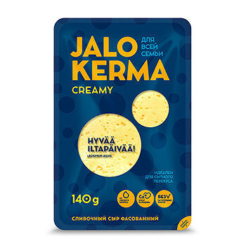 Сыр Jalo Kerma Creamy сливочный нарезка 50%
