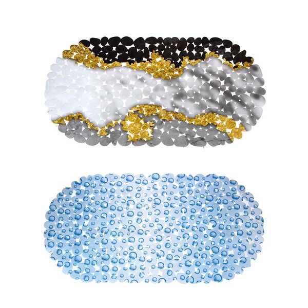 Vetta коврик в ванну противоскользящий, пвх, 68х37см, 