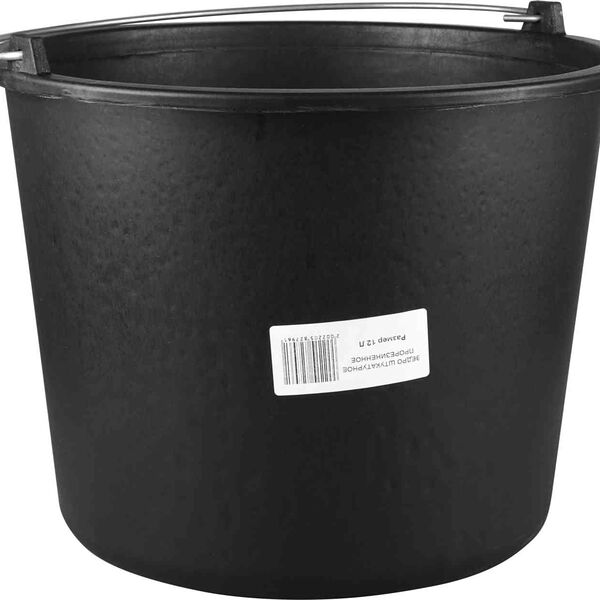 Ведро штукатурное прорезиненное