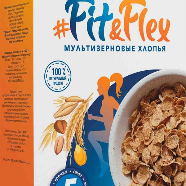 Хлопья мультизерновые Fit&Flex