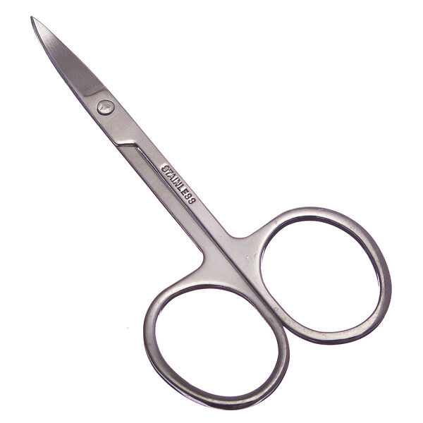 Ножницы маникюрные ЮниLook hs-0621-3 универсальные с загнутыми лезвиями 8.8 см 1 шт