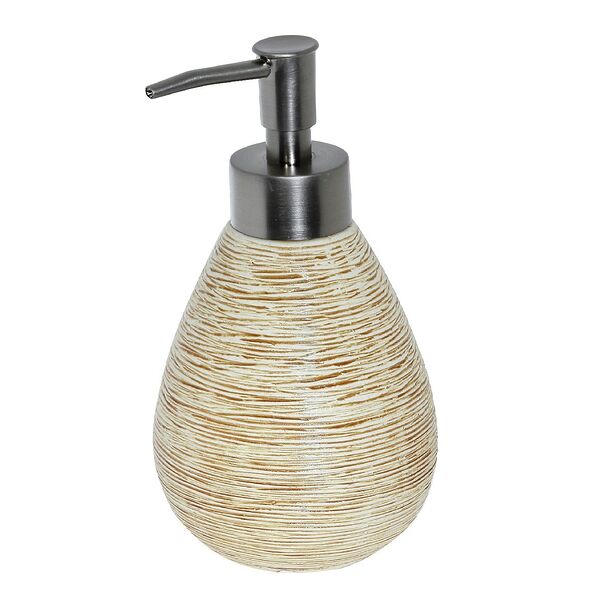 Дозатор для жидкого мыла Bees light, керамика, 18.5 см