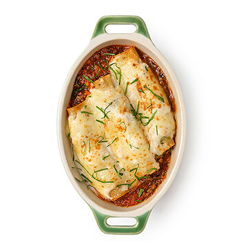 Каннеллони фаршированные мясным фаршем с томатным соусом Taste of для запекания, Почти готово 275г, Россия