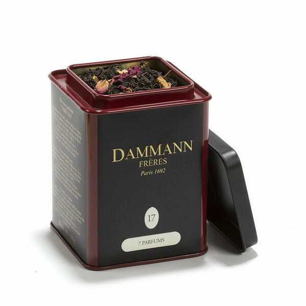 Чай черный DAMMANN Семь ароматов листовой, ж/б