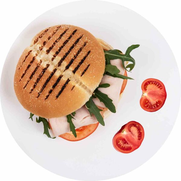 Бутерброд Глобус с копченой курицей