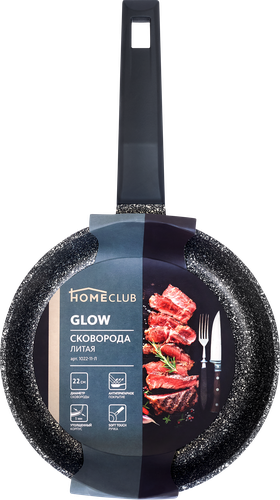 

Сковорода HOMECLUB Glow 22см Арт. 1022-11-Л