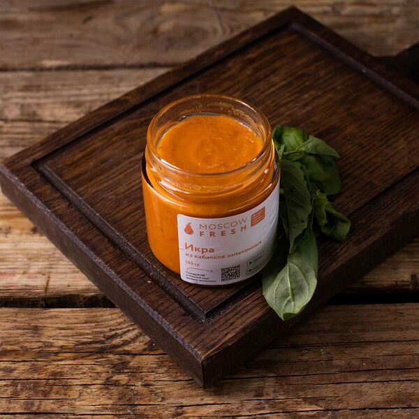 Икра из кабачков запеченных