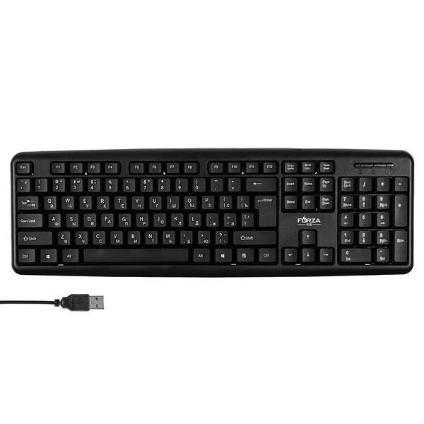 Forza клавиатура, usb, 1.4 м