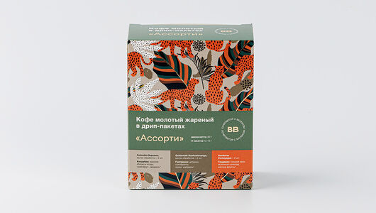 Кофе молотый в дрип-пакетах 