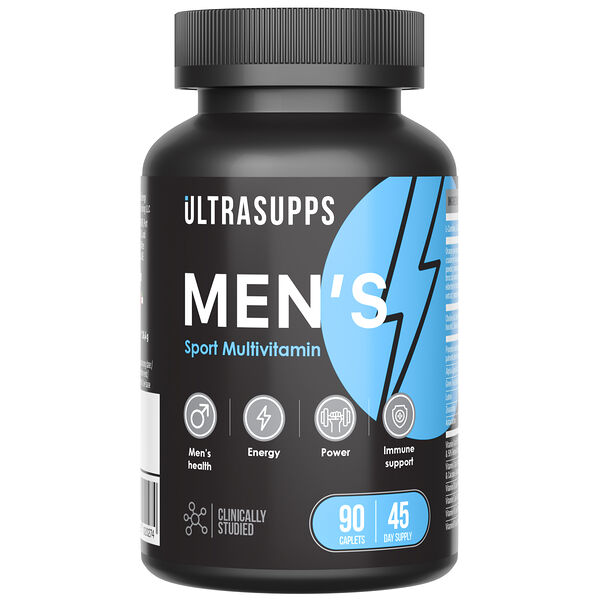 UltraSupps Men's Sport Multivitamin каплеты 90 шт