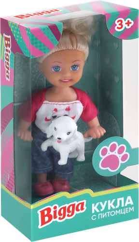 

Набор игровой BIGGA Кукла с питомцем Арт. B1253722