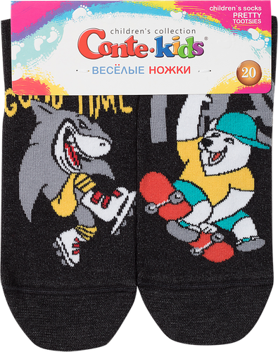 

Носки детские CONTE-KIDS Tip-Top, Веселые ножки р. 20, 22, в ассортименте, Арт. 17C-10CП