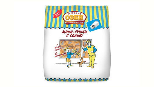 Мини-сушки Семейка Озби с солью