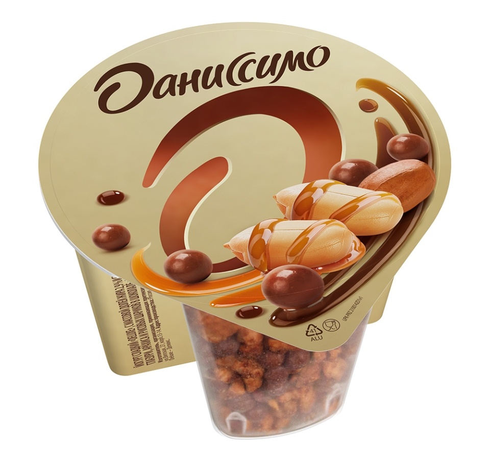 

Йогурт Даниссимо Deluxe Арахисово-шоколадный микс 2.9%