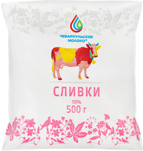 

Сливки Чебаркульское Молоко 10% 500 мл
