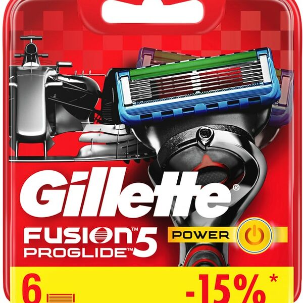 Кассеты для бритья Gillette Fusion 5 ProGlide Power 6шт