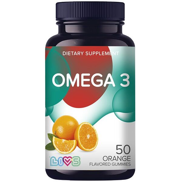 LIVS комплекс Омега кислот пектиновые мармеладные пастилки №50