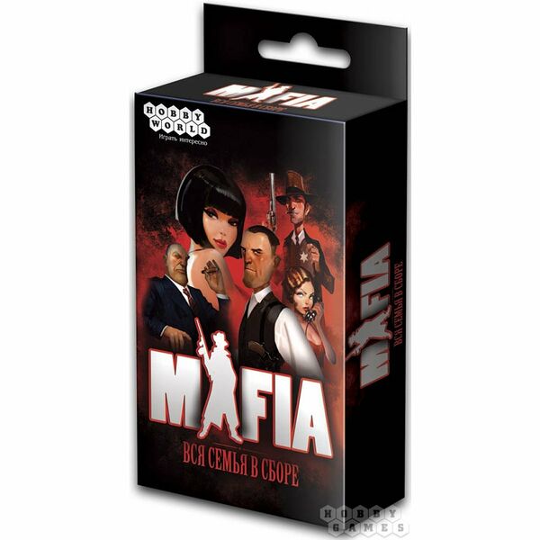 Настольная игра Мафия Вся семья в сборе Hobby World 14+