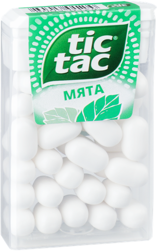 

Освежающее драже конфеты Tic Tac Мята 16 г