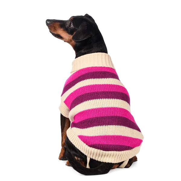 Свитер для собак 45см 2XL розовый (унисекс)