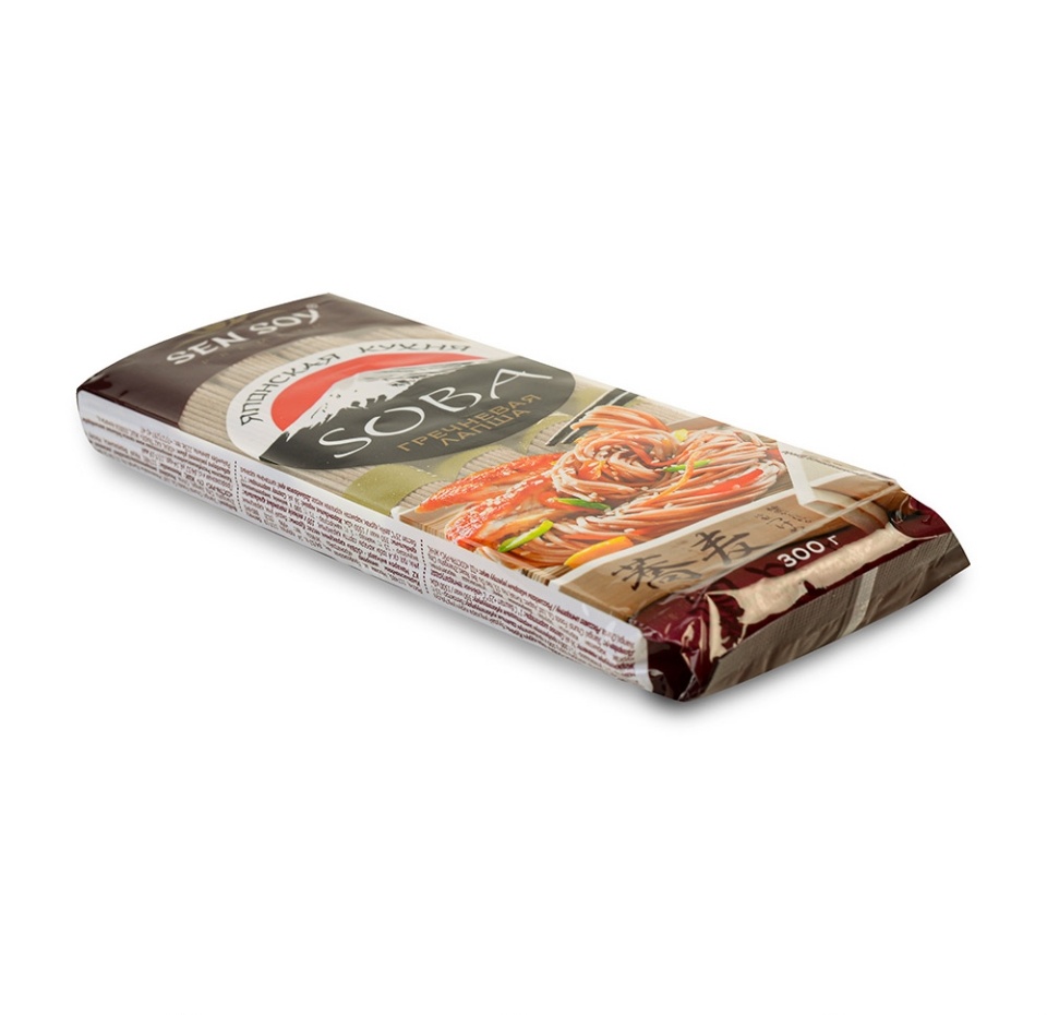 

Макаронные изделия Лапша гречневая Soba Sen Soy Premium 300 г