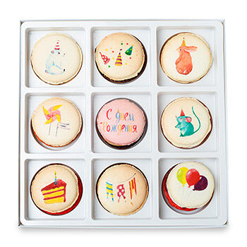 Набор пирожных Макарони 