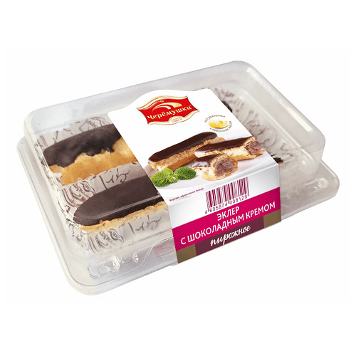 Пирожное ЧЕРЕМУШКИ Эклер с шоколадным кремом, 80г