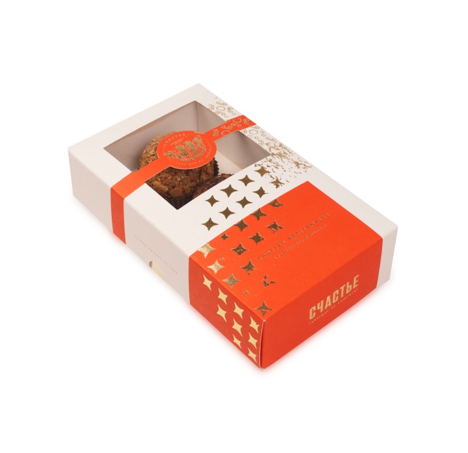 

Шоколадные конфеты Счастье Гранд трюфели №3, 3 шт, 150 г