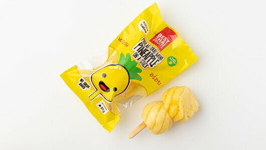 Мини-ананас на палочке замороженный, Best Thai Fruits, 80 г, Таиланд