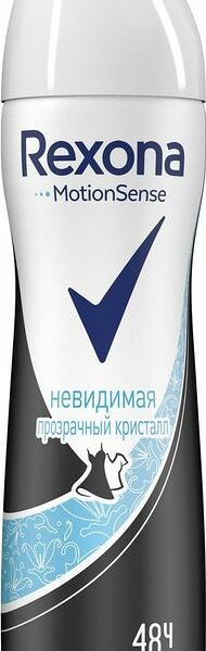 Антиперспирант-дезодорант Rexona Прозрачный кристалл спрей 150мл