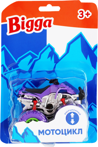 

Игрушка инерционная BIGGA Мотоцикл, 9см, Арт. 2109A163 в ассортименте