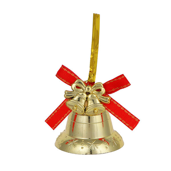 Сноу бум набор колокольчиков, 4 шт, пластик, цвет золото