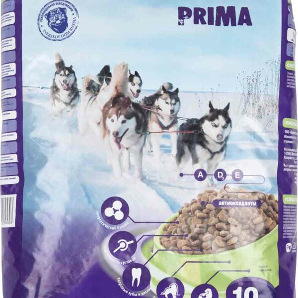 Корм для взрослых собак всех пород сухой Трапеза Prima