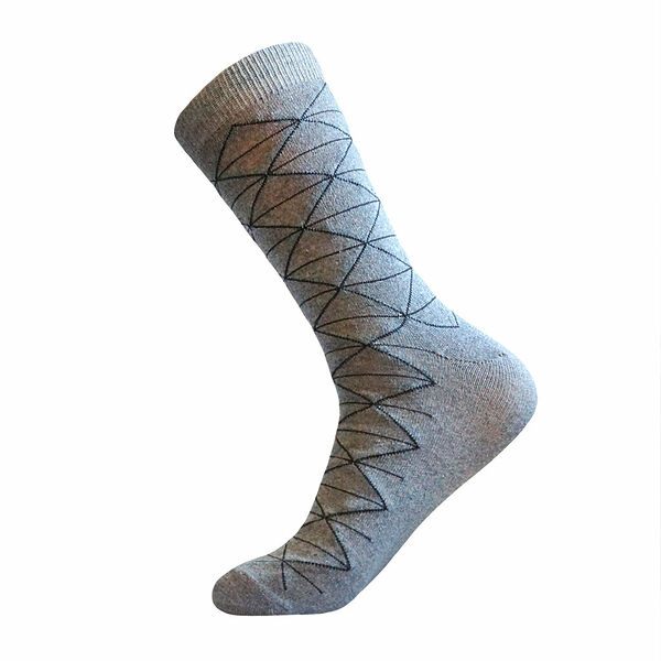 Носки мужские 02/9180 серые р.25 ТМ Лантана