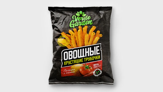 Трубочки с паприкой и томатом