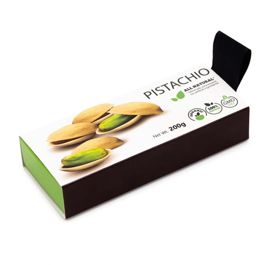 

Орехи Ecostoria фисташки жареные соленые 50г Россия